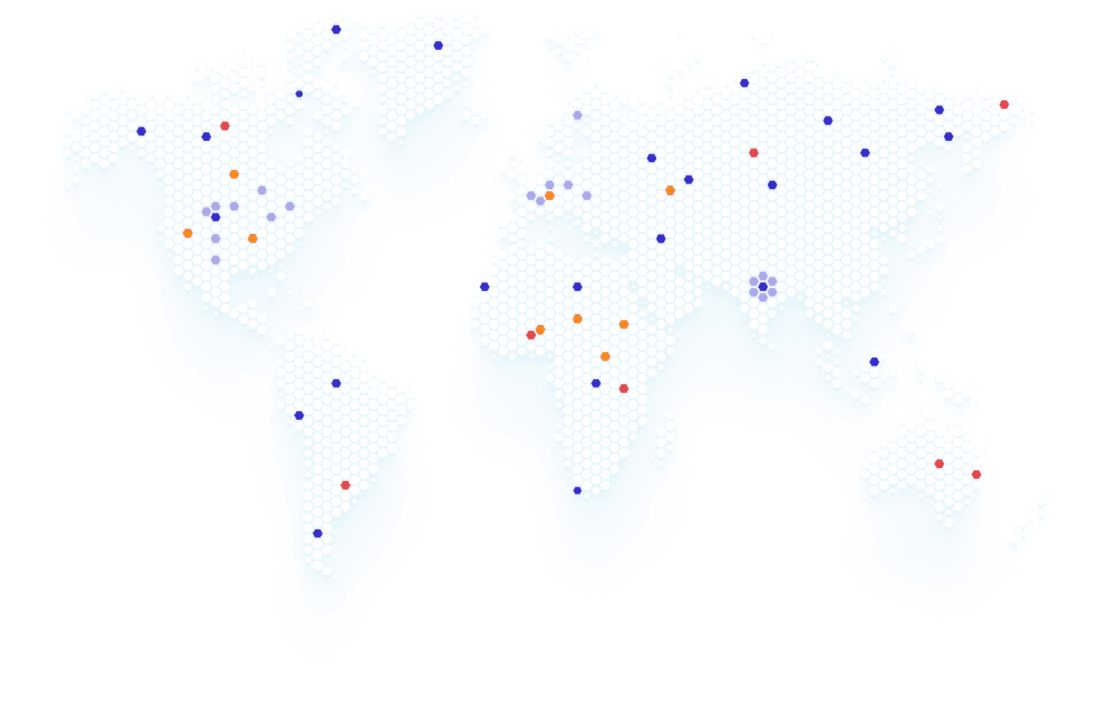 World Map - LeadPulse Visitor Tracking